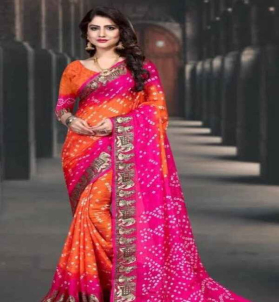 Bandhani saree